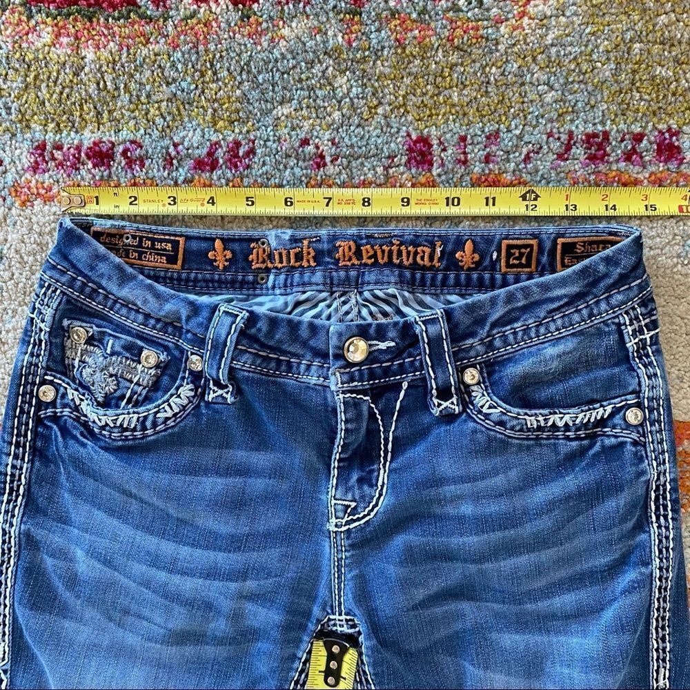 Rock Revival Shara Rhinestone Skinny Jeans - Picture 11 of 14